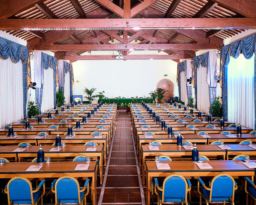 Gioconda-Leonardo-Saal im Hotel Casale